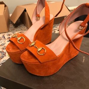 Gucci high heel sandals